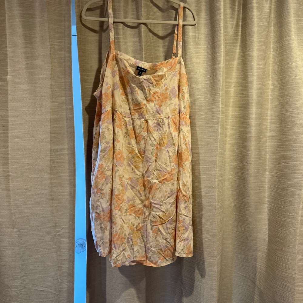 Torrid Pastel Floral Dress